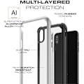 Miniatyrbild 2 av 6: Ghostek Atmoic Slim 2 Skal till Apple iPhone XS Max - Svart Svart