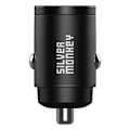 Miniatyrbild 3 av 5: Silver Monkey Billaddare PD-CPCT30-SM 30W 1x USB-C PD - Svart