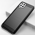 Miniatyrbild 3 av 6: Galaxy A22 4G Skal Carbon Flexible - Svart Svart