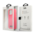 Miniatyrbild 7 av 7: Karl Lagerfeld iPhone 13/13 Pro Skal Silicone Plaque - Fuchsia