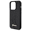 Miniatyrbild 5 av 7: Guess iPhone 14 Pro Max Mobilskal Disco Script Metal - Svart Svart