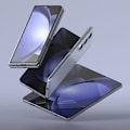 Miniatyrbild 6 av 7: Ringke Galaxy Z Fold 5 Härdat Glas Skärmskydd TG