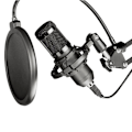 Miniatyrbild 1 av 3: Art Mikrofon USB Diaphragm Condenser Boom - Svart Svart