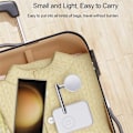 Miniatyrbild 7 av 9: 2-in-1 Trådlös Laddare För Samsung Galaxy Buds/Klocka V8S - Vit