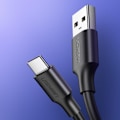 Miniatyrbild 2 av 5: Ugreen USB-C till USB-A kabel 0.25m - Svart
