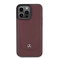 Miniatyrbild 3 av 8: Mercedes iPhone 15 Pro Mobilskal Läder Urban - Röd