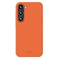 Miniatyrbild 1 av 4: Mofi Galaxy S24 Plus Mobilskal JK Qin Series - Orange