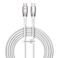Miniatyrbild 1 av 7: Baseus USB-C till USB-C kabel 100W 2m - Vit