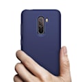 Miniatyrbillede 7 af 7: Twill Texture Mobilcover til Xiaomi Pocophone F1 - Blå Blue