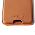 Miniatyrbild 6 av 9: Mujjo Magsafe Läder Korthållare - Tan