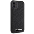 Miniatyrbild 4 av 8: KARL LAGERFELD iPhone 11/XR Mobilskal Quilted K Pattern - Svart Svart