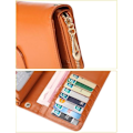 Miniatyrbillede 6 af 7: Lynlås Clutch Multipurpose Pung - Brun Brown