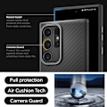 Miniatyrbild 9 av 10: Spigen Galaxy S24 Ultra Mobilskal Enzo Aramid - Svart