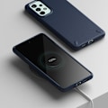Miniatyrbild 5 av 6: Ringke Onyx Durable Skal Galaxy A73 - Navy Blå