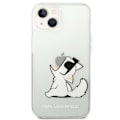 Miniatyrbild 2 av 7: Karl Lagerfeld iPhone 14 Plus Skal Choupette Fun - Transparent