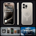 Miniatyrbild 9 av 10: Spigen iPhone 15 Pro Max Mobilskal Magsafe Hybrid - Titanium