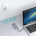 Miniatyrbild 3 av 5: Choetech 9in1 Multifunktionell HUB 3 x USB Till USB-C - Grå