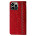 Miniatyrbild 4 av 11: Galaxy S23 Plus Plånboksfodral Magnet Strap - Röd