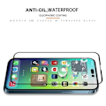 Miniatyrbild 7 av 9: MOCOLO iPhone 14 Pro Max Härdat Glas Skärmskydd Full Glue HD - Svart Svart