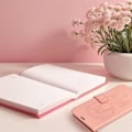 Miniatyrbild 5 av 6: Xiaomi Redmi 13C/Poco C65 Plånboksfodral Mezzo - Peach