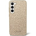 Miniatyrbild 2 av 4: Guess Galaxy S24 Plus Mobilskal Glitter Script - Guld