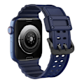 Miniatyrbild 4 av 9: Apple Watch Ultra/SE/8/7/6 (41/42/38mm) Armband - Navy Blå
