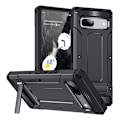 Miniatyrbild 1 av 8: Google Pixel 7 Mobilskal Kickstand Shockproof - Svart Svart