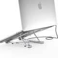 Miniatyrbild 2 av 5: Choetech 7in1 Multifunctional HUB USB-C Till Laptop Stativ - Svart Svart