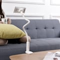 Miniatyrbild 4 av 10: Choetech 2-in-1 Trådlös Laddare med Mobil Hållare 10W - Vit Vit