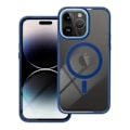 Miniatyrbild 1 av 5: iPhone 15 Plus Mobilskal Magsafe Color Edge - Marinblå
