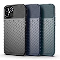 Miniatyrbild 7 av 7: Thunder Twill Texture iPhone 12 Pro Max Skal - Blå Blå