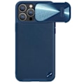 Miniatyrbild 1 av 10: Nillkin iPhone 14 Pro Skal CamShield Läder S - Blå