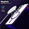 Miniatyrbild 2 av 6: Galaxy S23 Mobilskal Magsafe Kickstand Magnetic - Lila