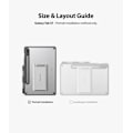 Miniatyrbild 10 av 11: Ringke Skal Samsung Galaxy Tab S7/Tab S8 - Grå grå