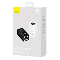 Miniatyrbild 7 av 7: Baseus AirJoy Ethernet RJ45 Kabel kontakt 10 Pcs - Vit