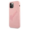 Miniatyrbillede 2 af 8: Guess iPhone 12 Pro Max Skal Script Vintage - Rosa Pink
