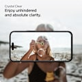 Miniatyrbild 9 av 9: [2-Pack] Spigen iPhone 15 Härdat Glas Skärmskydd - Svart Svart