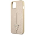 Miniatyrbild 6 av 8: GUESS iPhone 14 Plus Skal Saffiano Triangle Logo - Beige Beige