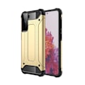 Miniatyrbild 1 av 5: Armor Guard Hybrid Mobilskal Galaxy S21 Plus - Guld Gul