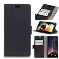 Miniatyrbillede 5 af 9: Litchi Skin Wallet Cover til Samsung Galaxy S10 Plus - Sort Black