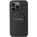 Miniatyrbild 3 av 8: Guess iPhone 14 Pro Max Mobilskal Magsafe Saffiano - Svart Svart