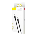 Miniatyrbild 4 av 4: Baseus PD USB-C till USB-C kabel 60W 2m - Svart/Grå Svart