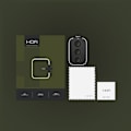 Miniatyrbild 5 av 7: Hofi Galaxy S24 Plus Kameralinsskydd i Härdat Glas Camring Pro Plus Svart