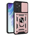 Miniatyrbild 1 av 6: Galaxy A54 Skal Ringhållare Hybrid Armor Camshield - Rosa