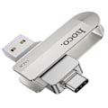 Miniatyrbild 1 av 7: HOCO pendrive Wide UD10 USB + Type C 16GB USB3.0