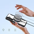 Miniatyrbild 10 av 11: Dux Ducis Galaxy S24 Plånboksfodral Magsfae Skin X Pro - Svart Svart
