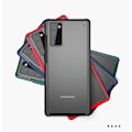 Miniatyrbild 8 av 8: Armor Series Matte PC + TPU Hybrid Skal Till Galaxy Note 20 - Svart Svart