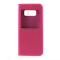 Miniatyrbild 4 av 5: Flip View mobilfodral till Samsung Galaxy S8 Plus - Magenta