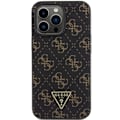 Miniatyrbild 3 av 5: Guess iPhone 15 Pro Max Mobilskal Triangle Metall Logo - Svart Svart