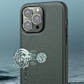 Miniatyrbild 3 av 5: X-Level iPhone 15 Pro Max Mobilskal - Svart